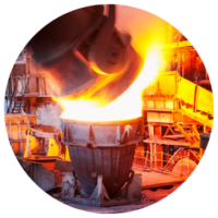 Processus industriels (p. ex., acier, raffinage, méthanol, ammoniac)